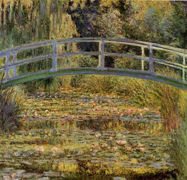 WikiOO.org - 백과 사전 - 회화, 삽화 Claude Monet - Water-Lily Pond