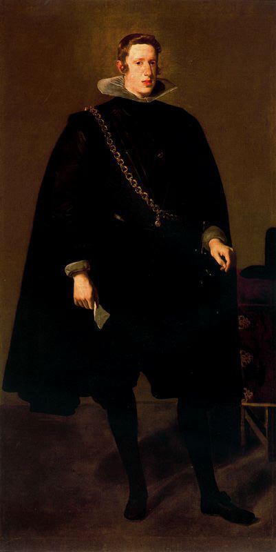 Wikioo.org – La Enciclopedia de las Bellas Artes - Pintura, Obras de arte de Diego Velazquez - Joven Felipe IV