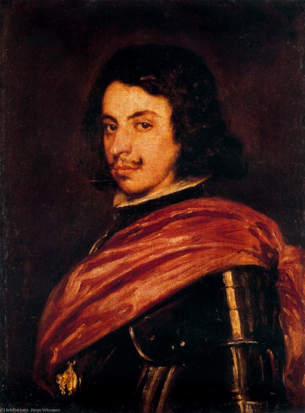 WikiOO.org - 백과 사전 - 회화, 삽화 Diego Velazquez - Francesco II d'Este, Duke of Modena