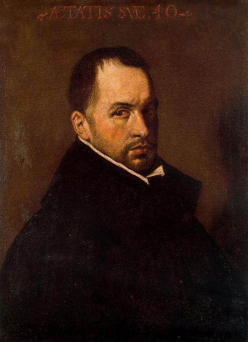 Wikioo.org – La Enciclopedia de las Bellas Artes - Pintura, Obras de arte de Diego Velazquez - Retrato de un clérigo