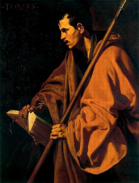 WikiOO.org - Encyclopedia of Fine Arts - Maalaus, taideteos Diego Velazquez - Santo Tomás
