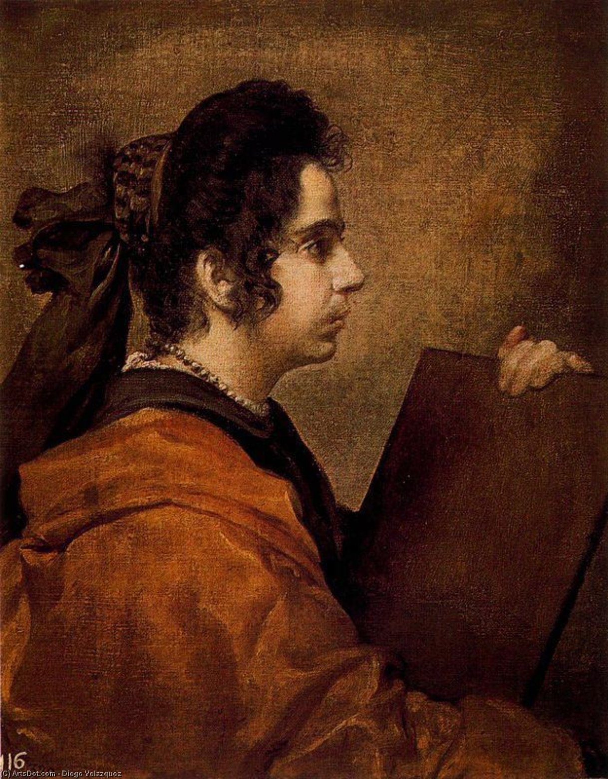 Wikioo.org - The Encyclopedia of Fine Arts - Painting, Artwork by Diego Velazquez - Una sibila