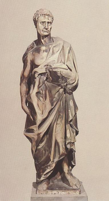 WikiOO.org - Enciclopedia of Fine Arts - Pictura, lucrări de artă Donatello - Prophet Jeremiah