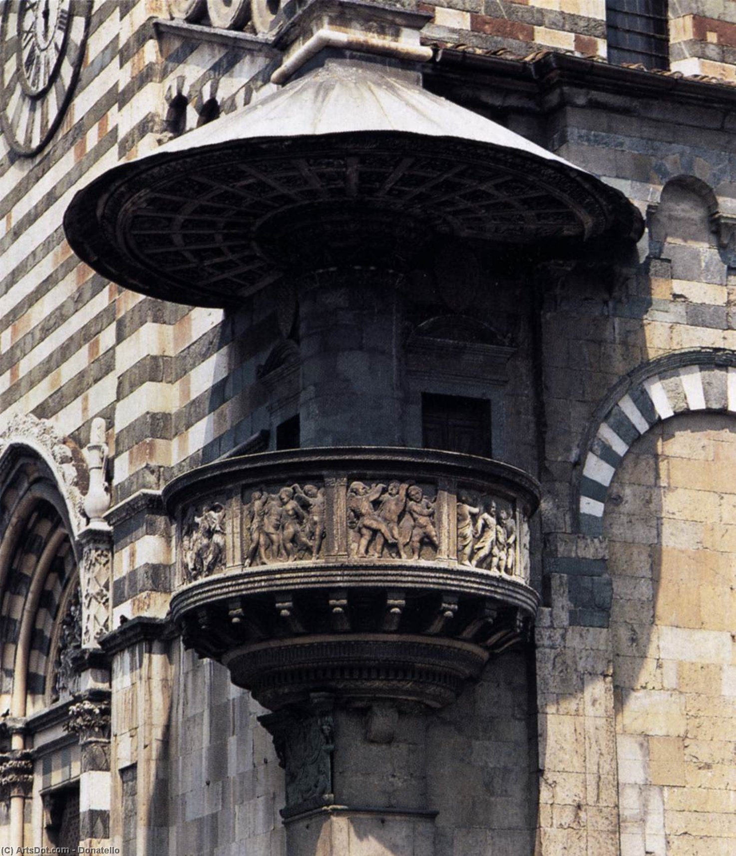 WikiOO.org - Enciclopedia of Fine Arts - Pictura, lucrări de artă Donatello - Pulpit