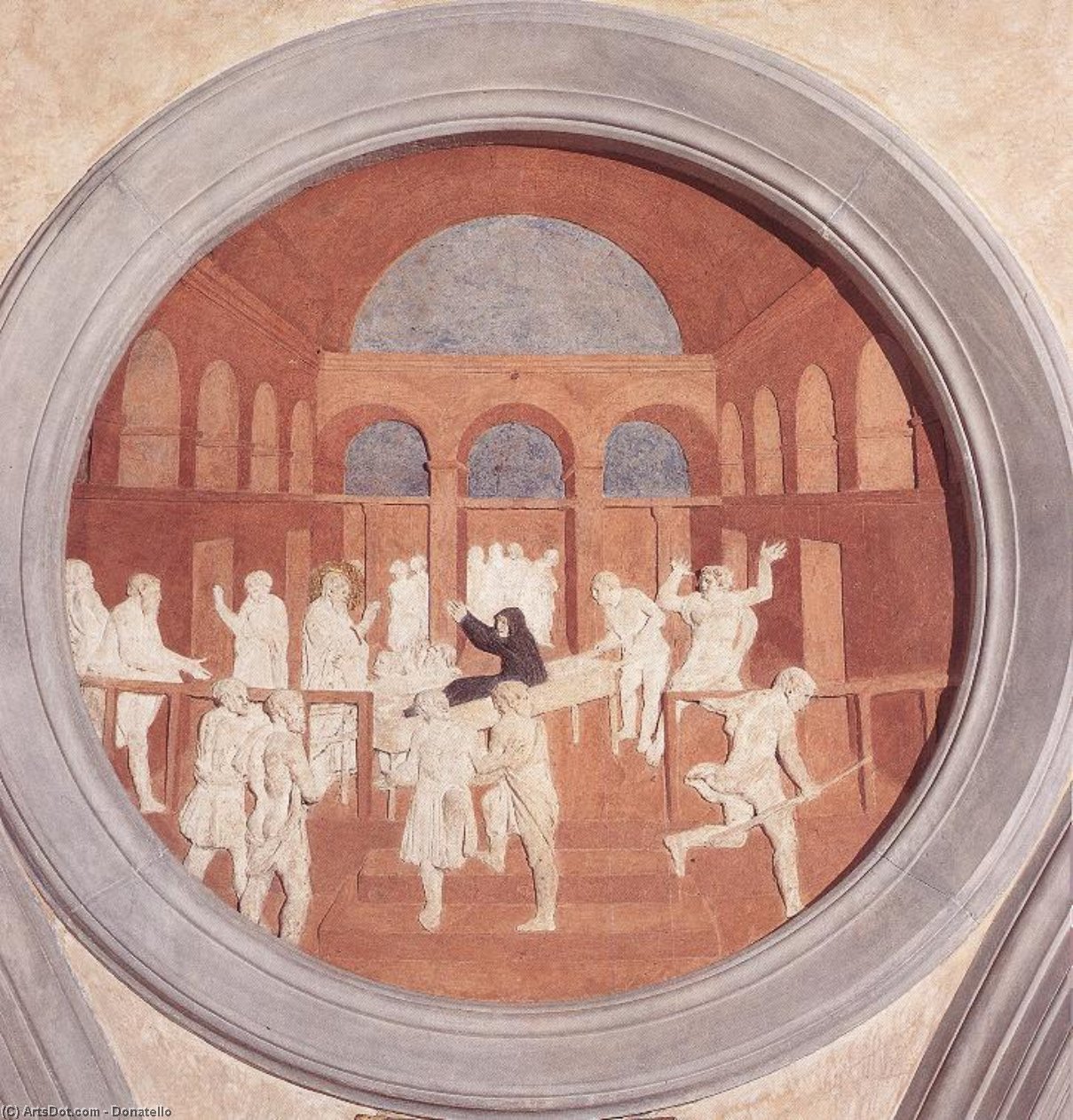 Wikioo.org - สารานุกรมวิจิตรศิลป์ - จิตรกรรม Donatello - Resurrection of Druisana