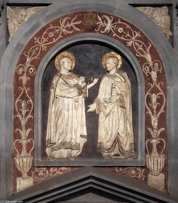 WikiOO.org - Encyclopedia of Fine Arts - Målning, konstverk Donatello - St Cosmas and St Damian