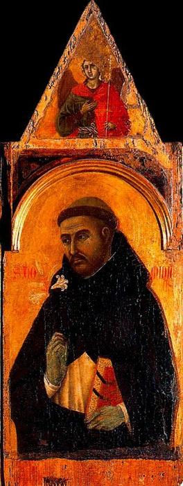 WikiOO.org - Енциклопедия за изящни изкуства - Живопис, Произведения на изкуството Duccio Di Buoninsegna - Virgen con niño y cuatro Santos