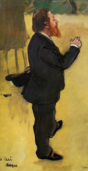 WikiOO.org – 美術百科全書 - 繪畫，作品 Edgar Degas - 卡罗 佩莱格​​里尼