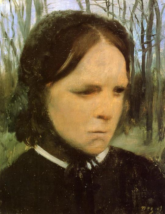 WikiOO.org - دایره المعارف هنرهای زیبا - نقاشی، آثار هنری Edgar Degas - Estelle Musson Balfour