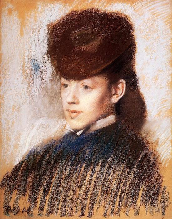 WikiOO.org - Enciclopedia of Fine Arts - Pictura, lucrări de artă Edgar Degas - Mademoiselle Malo