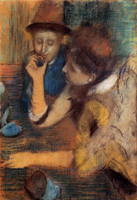 WikiOO.org - Encyclopedia of Fine Arts - Målning, konstverk Edgar Degas - The Jewels