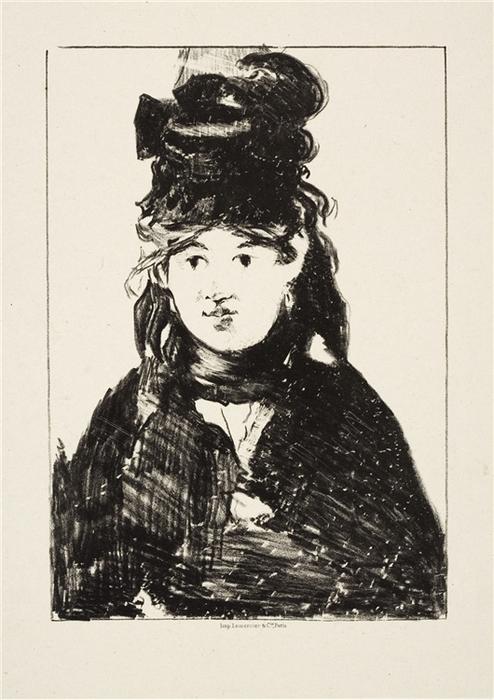 Wikioo.org - The Encyclopedia of Fine Arts - Painting, Artwork by Edouard Manet - Berthe Morisot