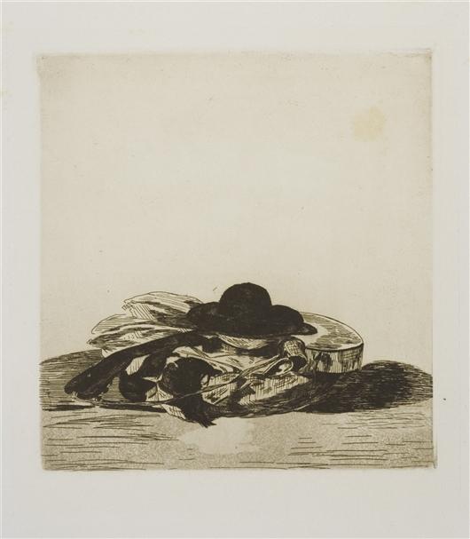 WikiOO.org - Encyclopedia of Fine Arts - Maľba, Artwork Edouard Manet - Chapeau et guitare