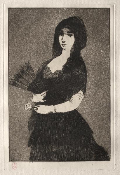 WikiOO.org - دایره المعارف هنرهای زیبا - نقاشی، آثار هنری Edouard Manet - Exotic Flower (Fleur exotique)
