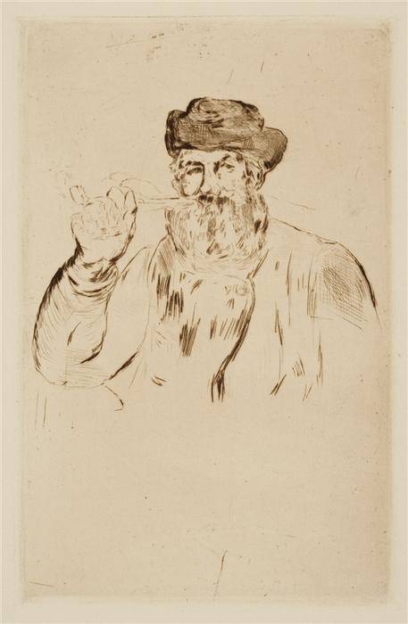 WikiOO.org - Güzel Sanatlar Ansiklopedisi - Resim, Resimler Edouard Manet - Le fumeur 1