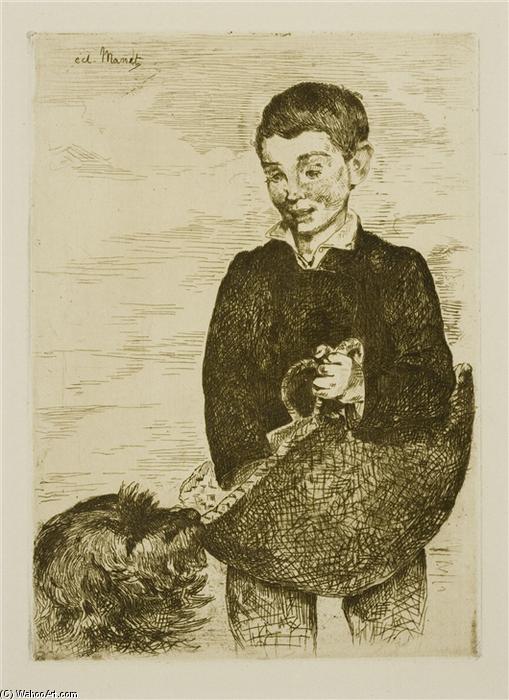 WikiOO.org - Encyclopedia of Fine Arts - Festés, Grafika Edouard Manet - Le gamin