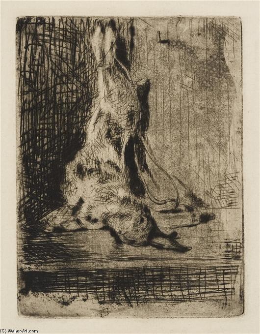 Wikioo.org – La Enciclopedia de las Bellas Artes - Pintura, Obras de arte de Edouard Manet - Le lapin