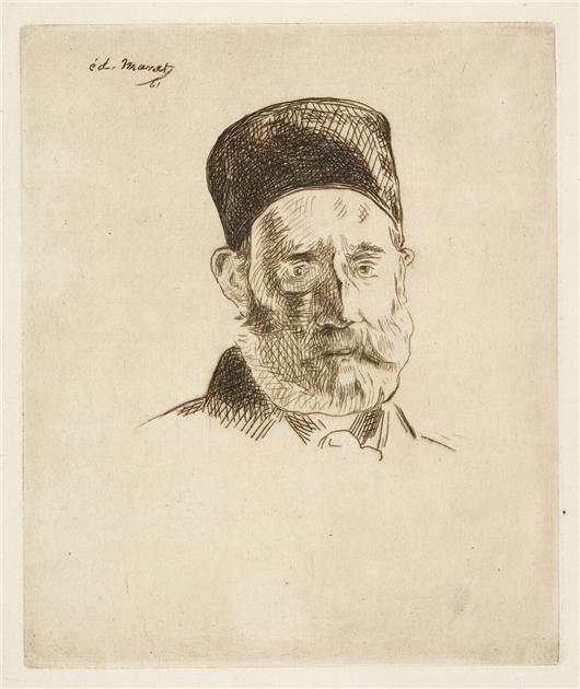 WikiOO.org - Encyclopedia of Fine Arts - Malba, Artwork Edouard Manet - M. Manet Pere
