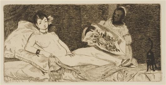 WikiOO.org - Enciclopedia of Fine Arts - Pictura, lucrări de artă Edouard Manet - Olympia 1