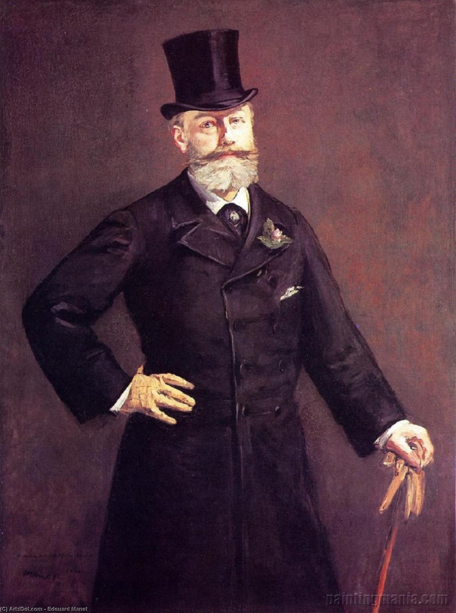 WikiOO.org - אנציקלופדיה לאמנויות יפות - ציור, יצירות אמנות Edouard Manet - Portrait of M. Antonin Proust