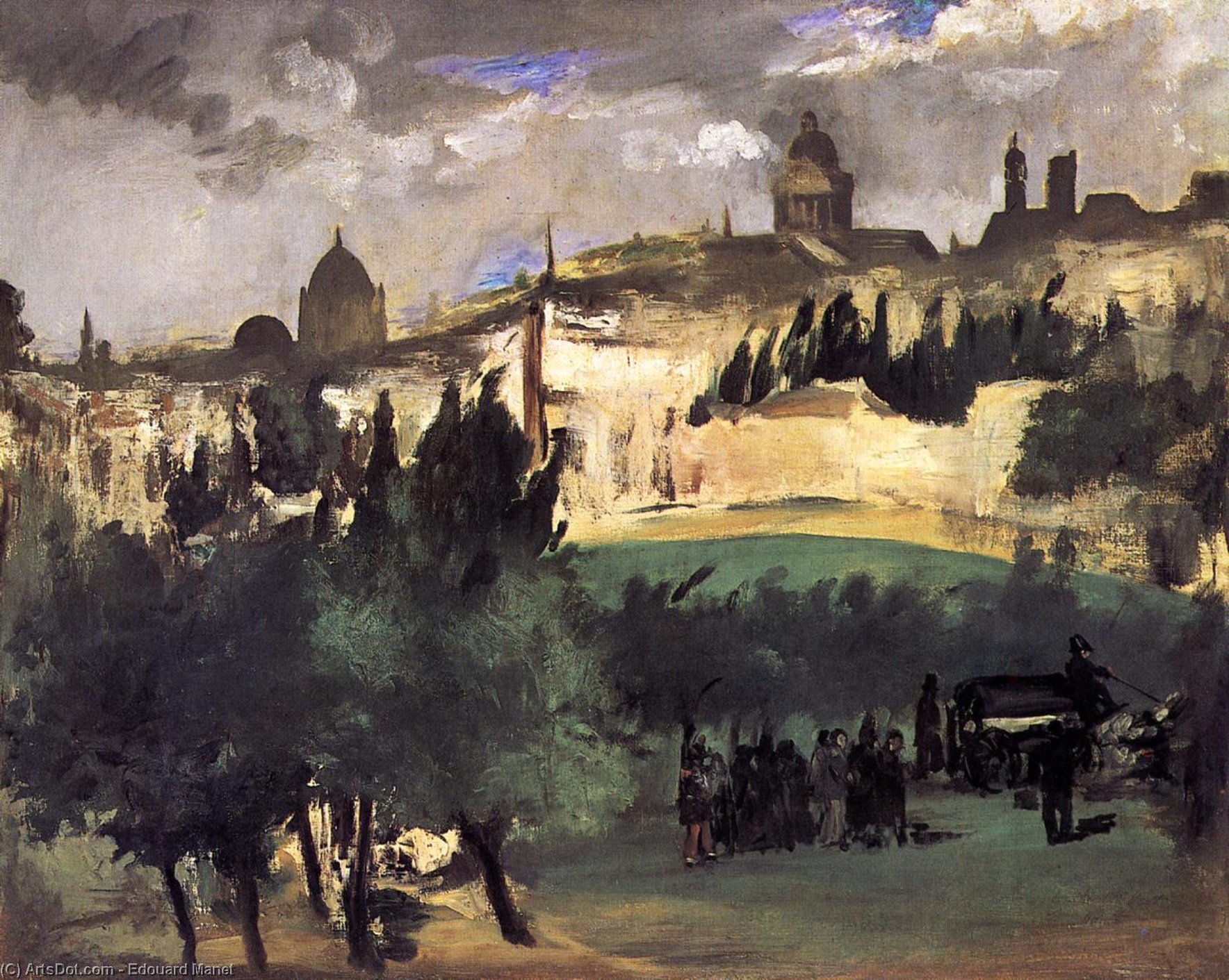 WikiOO.org - دایره المعارف هنرهای زیبا - نقاشی، آثار هنری Edouard Manet - The burial