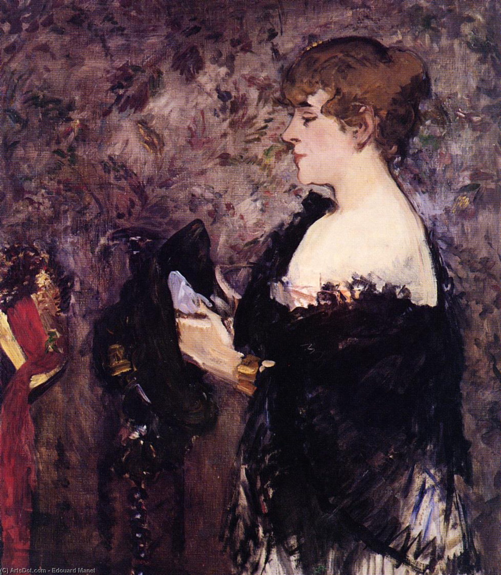 Wikioo.org - The Encyclopedia of Fine Arts - Painting, Artwork by Edouard Manet - The Milliner