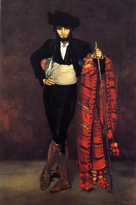 WikiOO.org - Encyclopedia of Fine Arts - Lukisan, Artwork Edouard Manet - Young Man in the Costume of a Majo