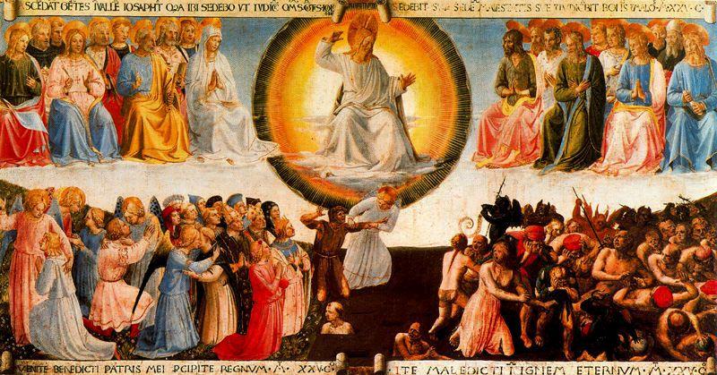 Wikioo.org - The Encyclopedia of Fine Arts - Painting, Artwork by Fra Angelico - Juicio Final