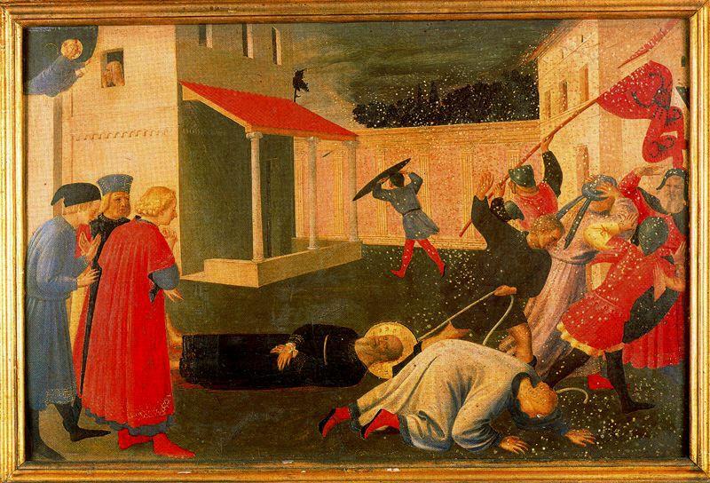 Wikioo.org - The Encyclopedia of Fine Arts - Painting, Artwork by Fra Angelico - Martyrdom of St. Mark
