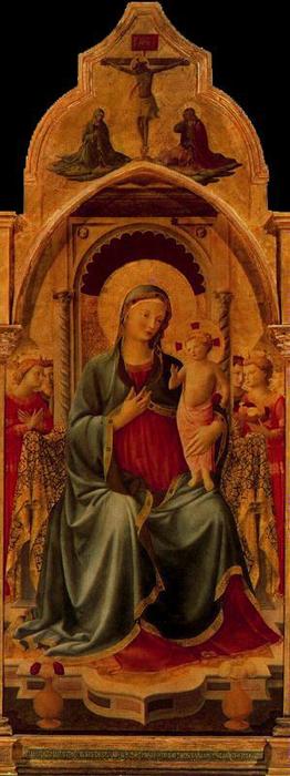 WikiOO.org - Енциклопедія образотворчого мистецтва - Живопис, Картини
 Fra Angelico - Tríptico de Cortona