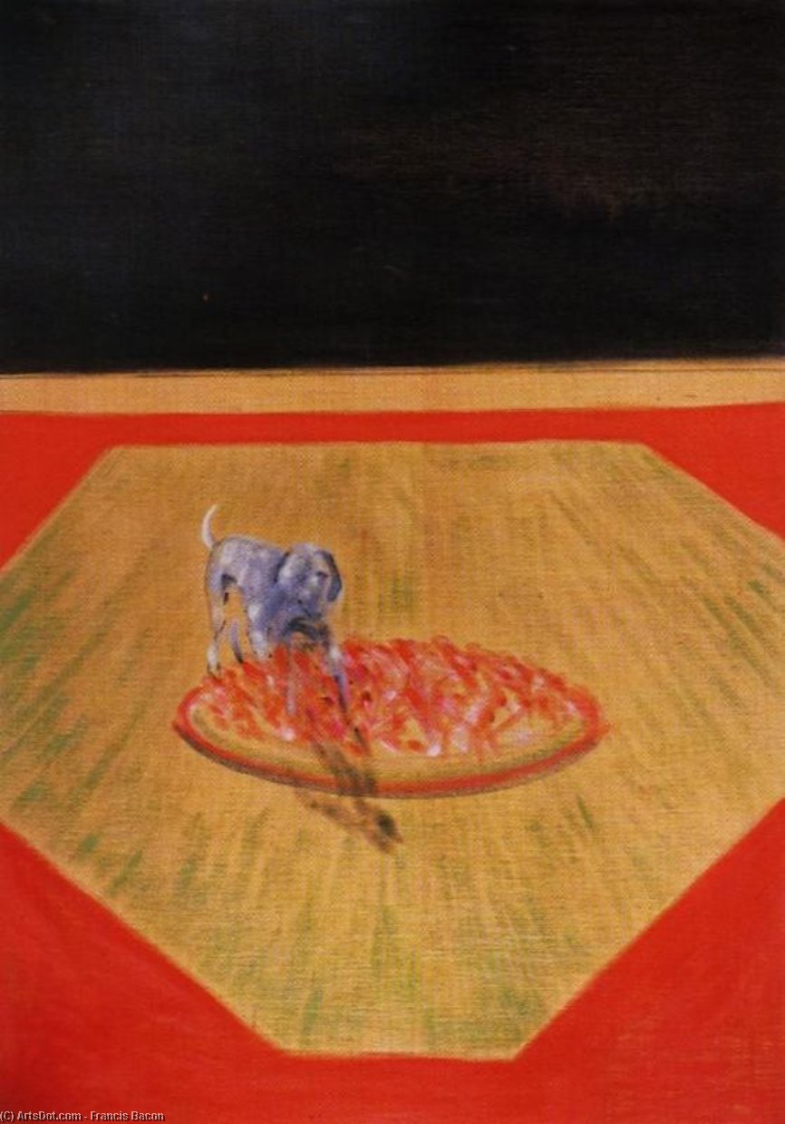 Wikioo.org - The Encyclopedia of Fine Arts - Painting, Artwork by Francis Bacon - Dog 3