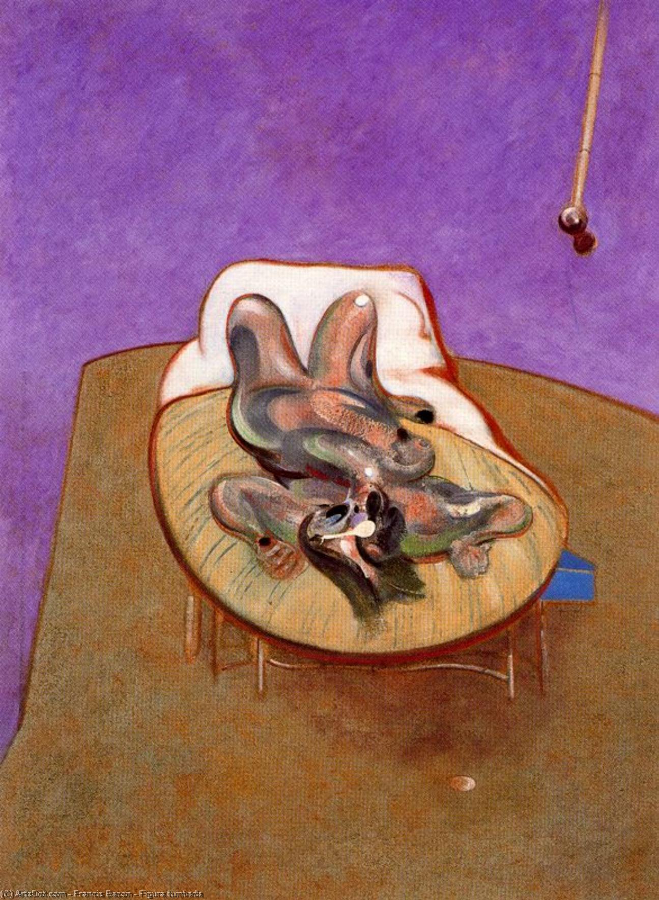 WikiOO.org - Enciclopedia of Fine Arts - Pictura, lucrări de artă Francis Bacon - Figura tumbada