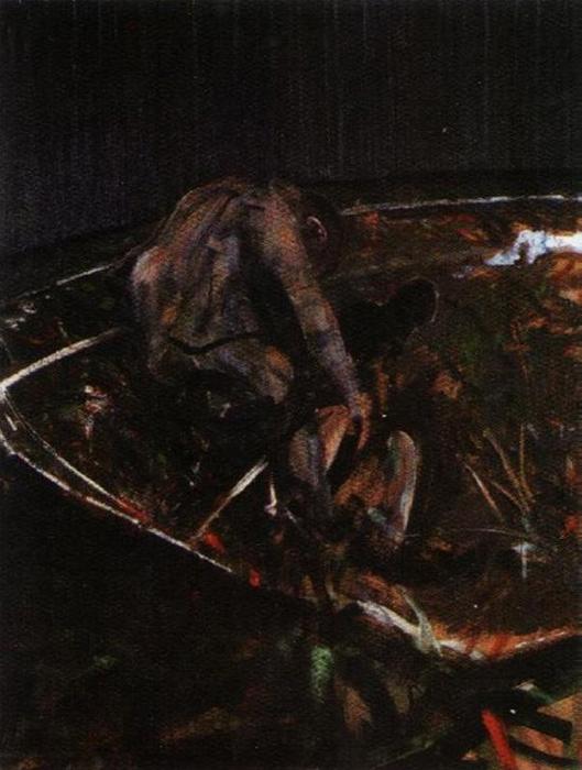 Wikioo.org - Bách khoa toàn thư về mỹ thuật - Vẽ tranh, Tác phẩm nghệ thuật Francis Bacon - Figure in a Landscaspe