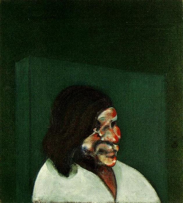 Wikioo.org - The Encyclopedia of Fine Arts - Painting, Artwork by Francis Bacon - Head of a Woman