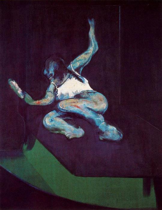 Wikioo.org - The Encyclopedia of Fine Arts - Painting, Artwork by Francis Bacon - Lying Figure Nr. 3