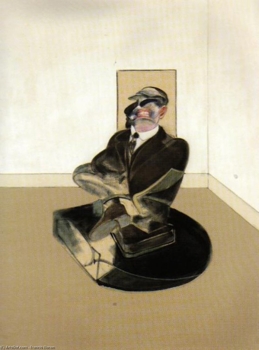 WikiOO.org - Enciklopedija likovnih umjetnosti - Slikarstvo, umjetnička djela Francis Bacon - Seated Figure 2