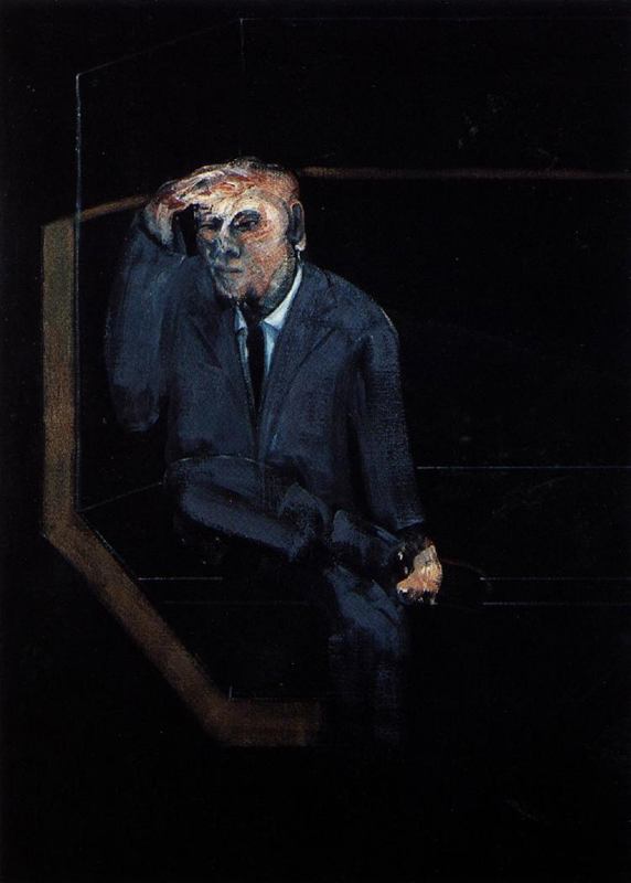 WikiOO.org - Encyclopedia of Fine Arts - Maľba, Artwork Francis Bacon - Self-Portrait 7