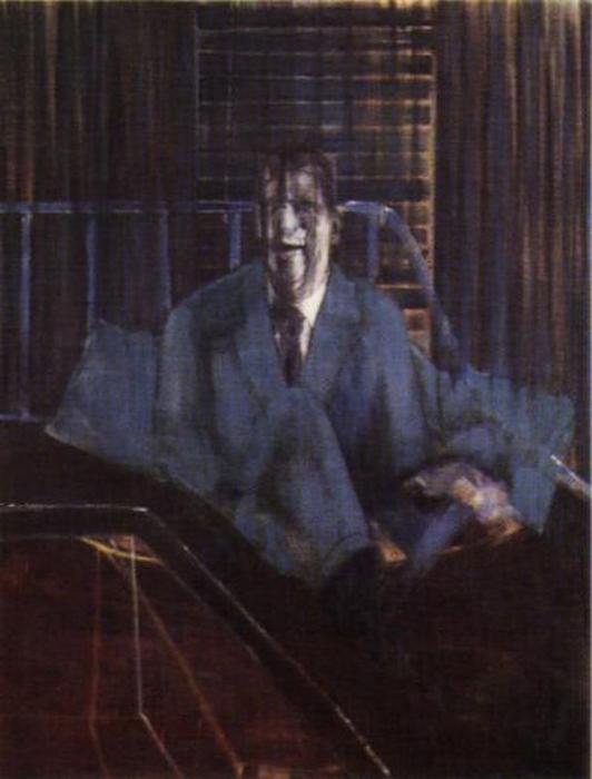 Wikioo.org - The Encyclopedia of Fine Arts - Painting, Artwork by Francis Bacon - Study for a Portrait 1