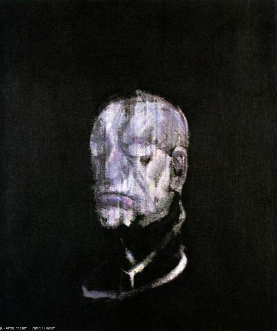Wikioo.org - The Encyclopedia of Fine Arts - Painting, Artwork by Francis Bacon - Study for a Portrait 6