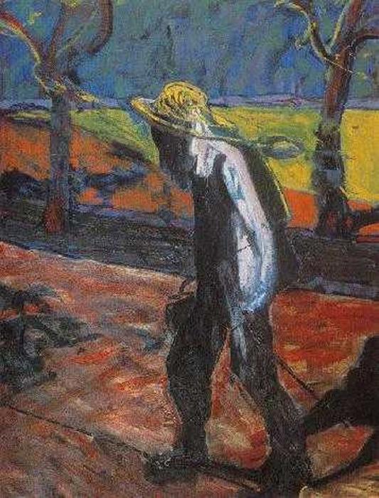 Wikioo.org – L'Enciclopedia delle Belle Arti - Pittura, Opere di Francis Bacon - Studio per un ritratto di Van Gogh IV