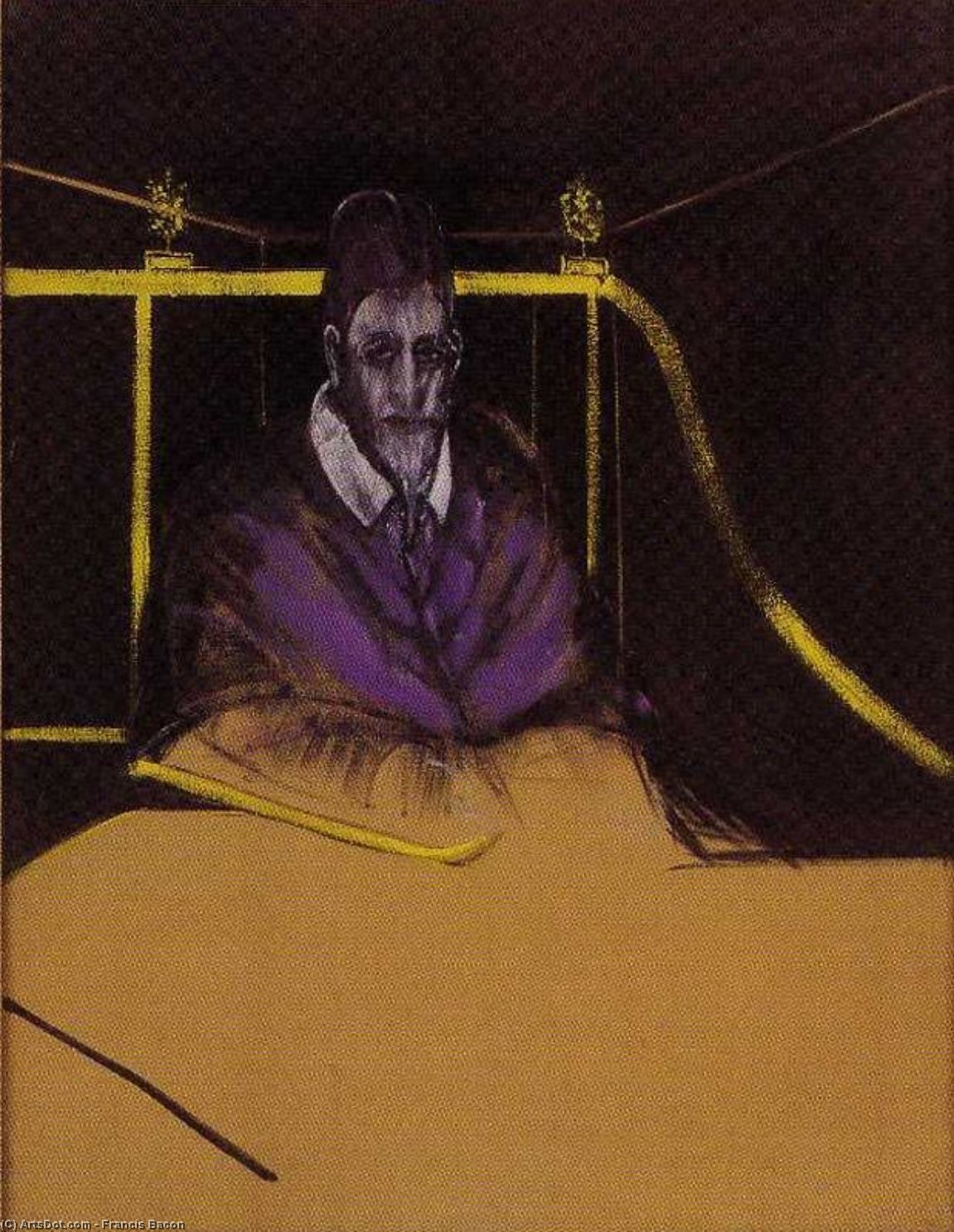 Wikioo.org – La Enciclopedia de las Bellas Artes - Pintura, Obras de arte de Francis Bacon - estudio para retrato i