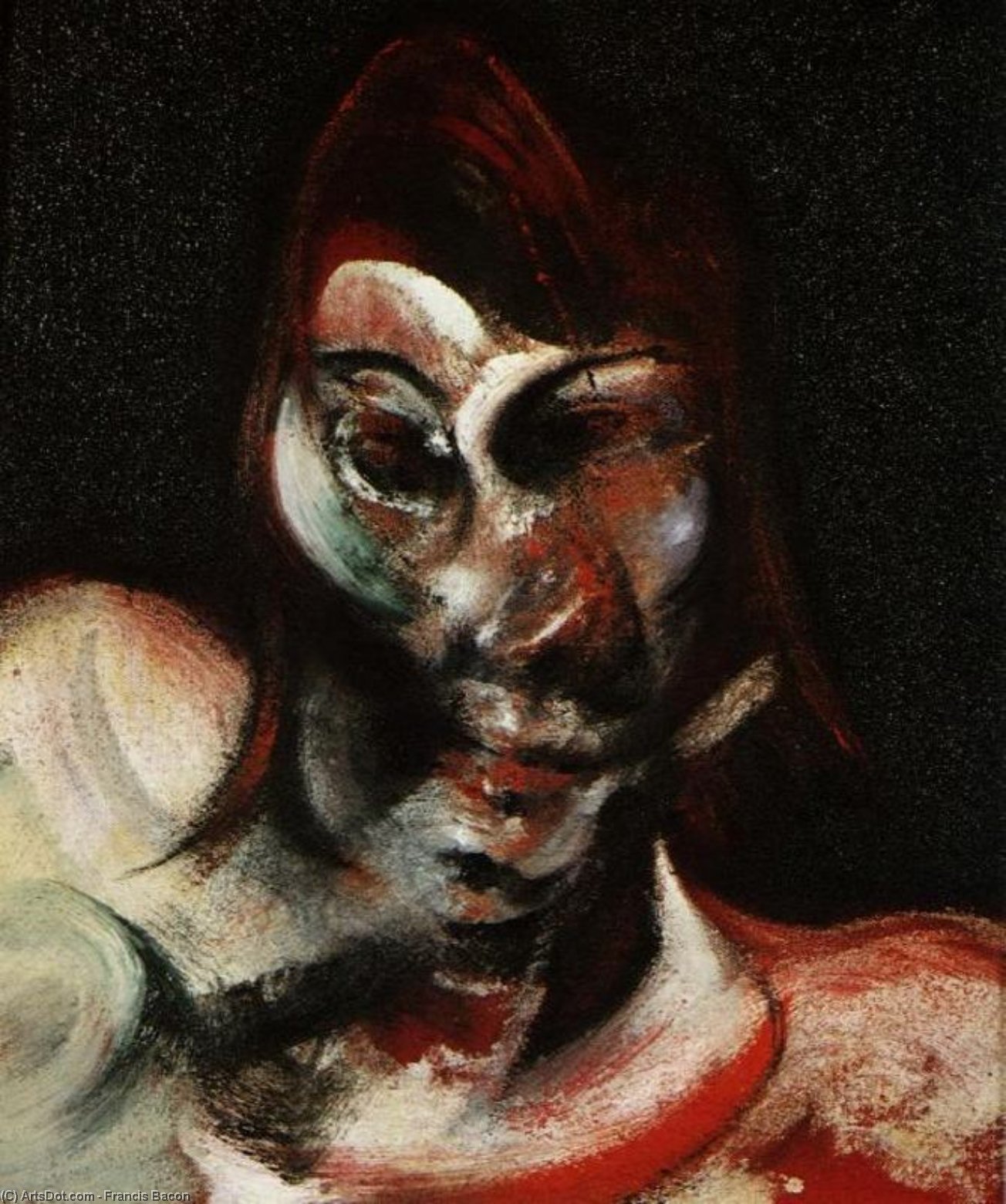 WikiOO.org - Enciclopedia of Fine Arts - Pictura, lucrări de artă Francis Bacon - Three Studies for Henrietta Moraes 1