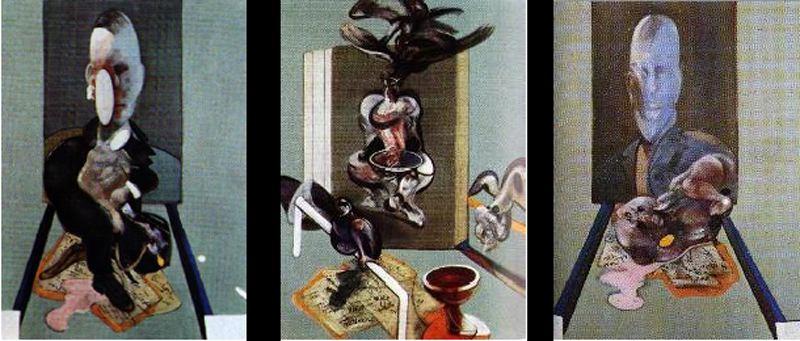 WikiOO.org - 百科事典 - 絵画、アートワーク Francis Bacon - トリプティク