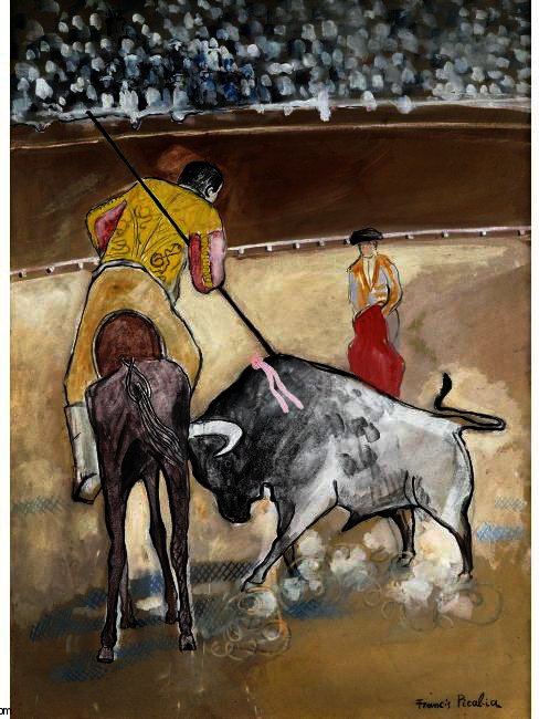 WikiOO.org – 美術百科全書 - 繪畫，作品 Francis Picabia - 斗牛