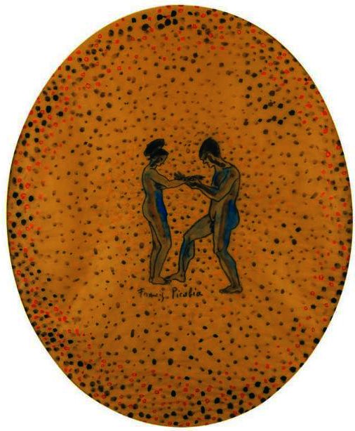 WikiOO.org - Енциклопедия за изящни изкуства - Живопис, Произведения на изкуството Francis Picabia - Couple Dansant