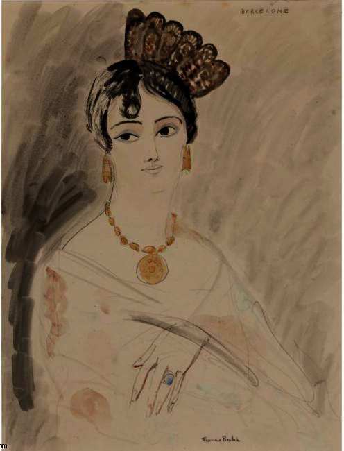 WikiOO.org – 美術百科全書 - 繪畫，作品 Francis Picabia - Espagnole