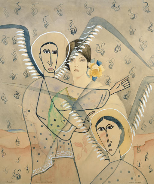 Wikioo.org - The Encyclopedia of Fine Arts - Painting, Artwork by Francis Picabia - Jeune fille au paradis