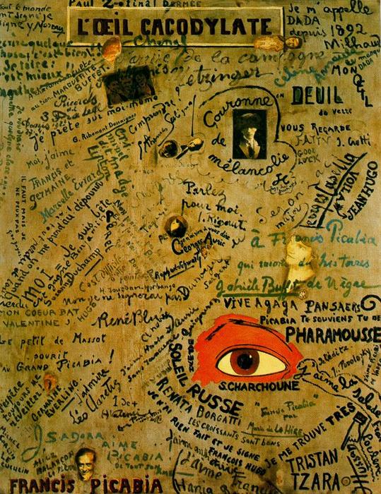 WikiOO.org - Енциклопедия за изящни изкуства - Живопис, Произведения на изкуството Francis Picabia - L' oeil cacodylate
