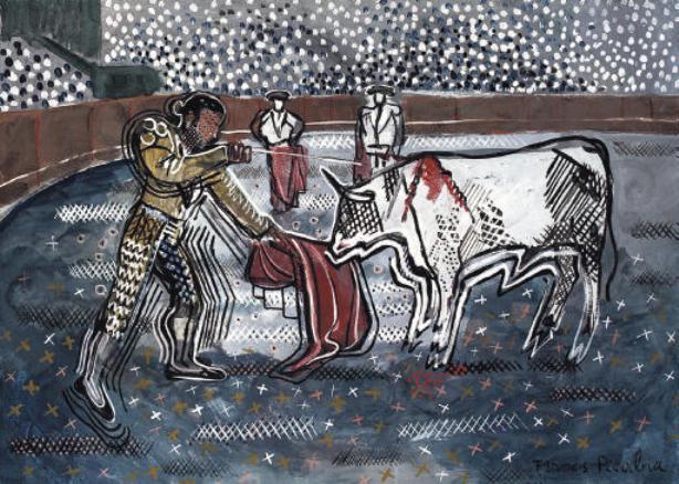 Wikioo.org - สารานุกรมวิจิตรศิลป์ - จิตรกรรม Francis Picabia - La corrida