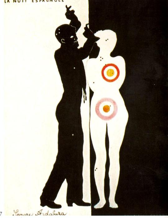 Wikioo.org - The Encyclopedia of Fine Arts - Painting, Artwork by Francis Picabia - La nuit espagnole